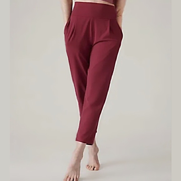 NWT Athleta Elation Pant CoffeeBerry - Picture 1 of 5
